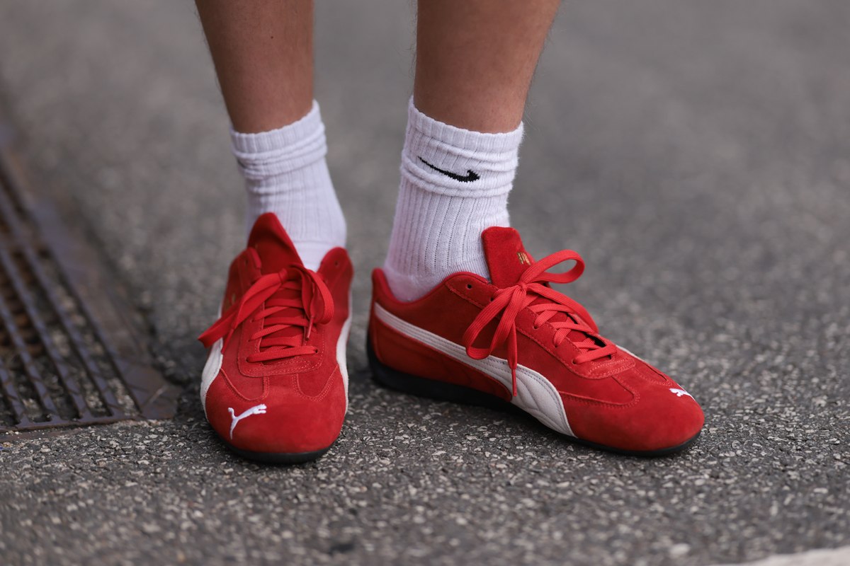 Tênis Puma Speedcat vermelho - Metrópoles