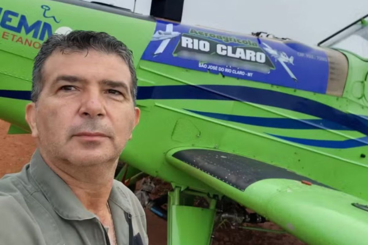 Empresário morre após avião agrícola que ele pilotava cair em fazenda