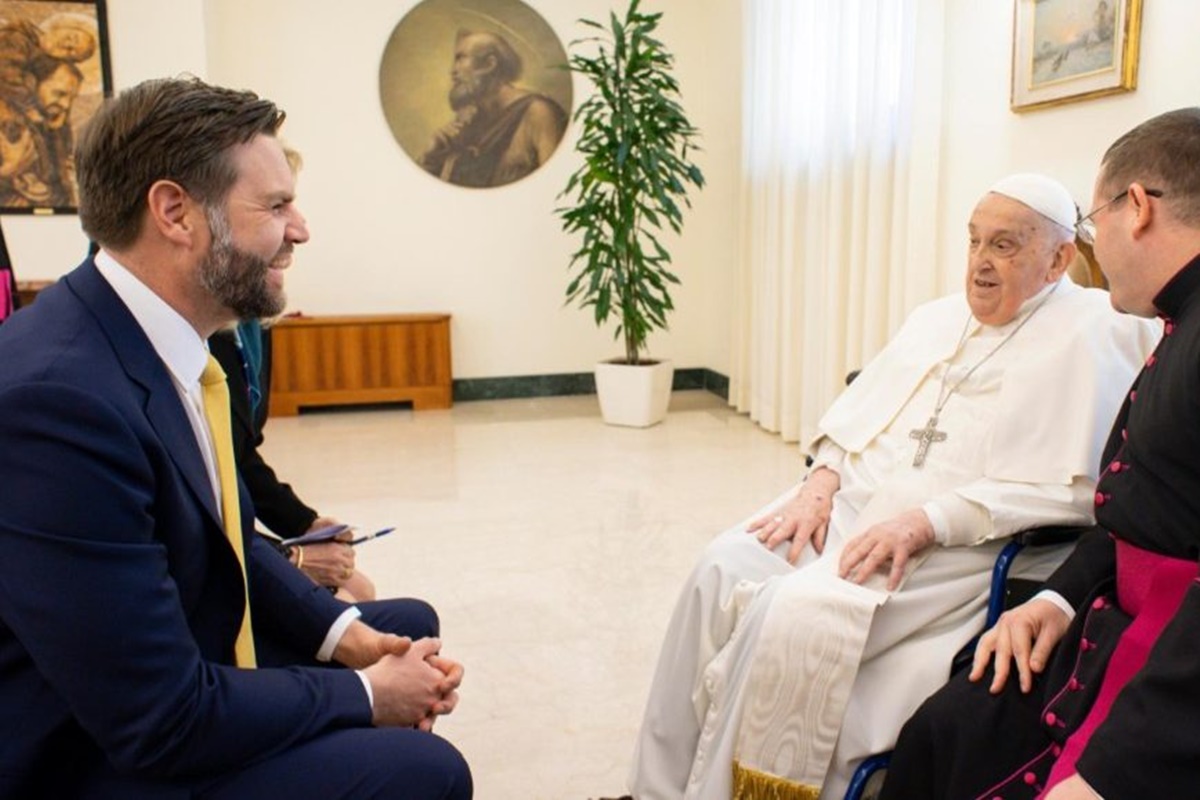 Vídeo. Papa Francisco encontra com vice-presidente dos Estados Unidos