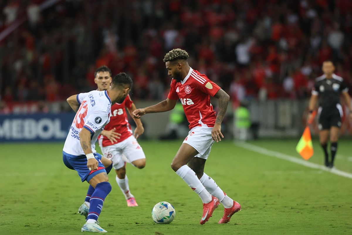 Libertadores: Inter sai perdendo por 3 x 0, mas empata jogo. Veja gols