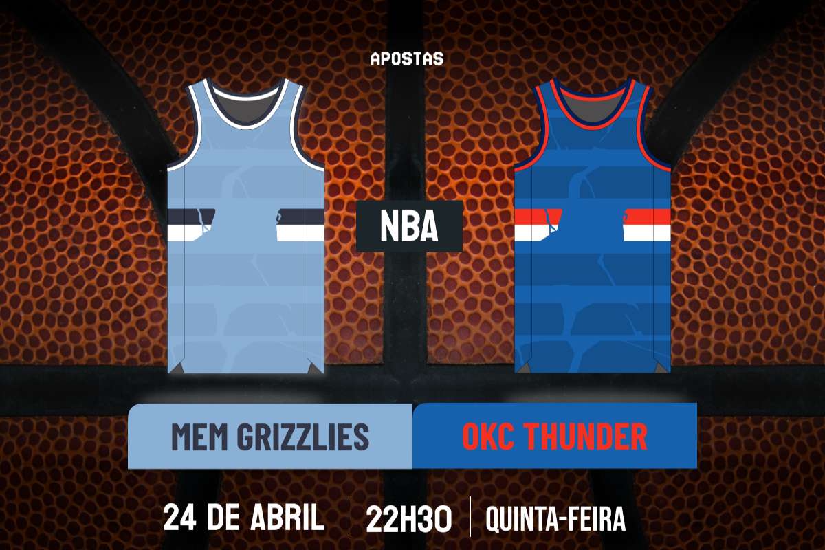 Palpite Memphis Grizzlies x Oklahoma City Thunder – NBA – 24/04/2025