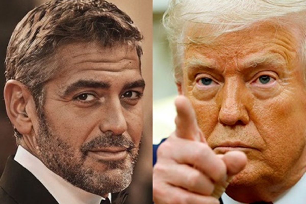 George Clooney rebate críticas após Trump chamá-lo de “fracassado”