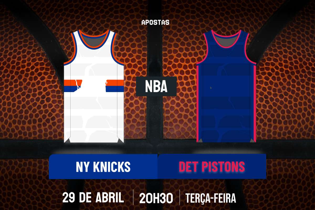 Palpite New York Knicks x Detroit Pistons – NBA – 29/04/2025