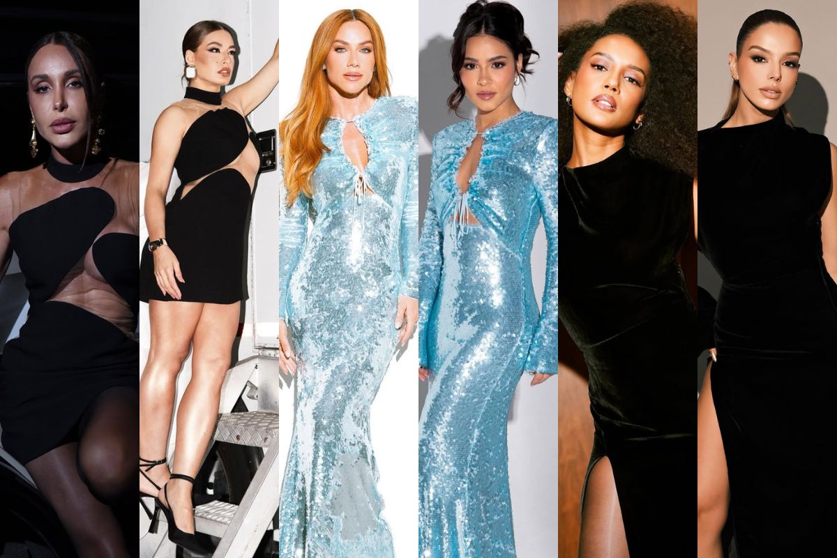 Famosas chamam atenção com looks iguais em festa da Globo; veja