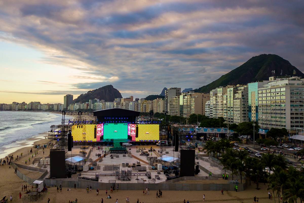 Área para PCDs em show de Lady Gaga no Rio cede após invasão
