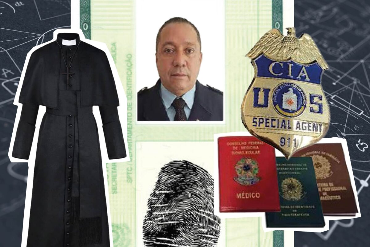 Falso agente da CIA estava vestido de padre quando foi preso em GO