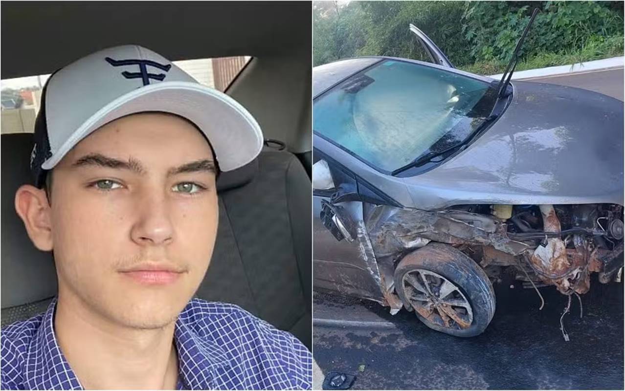 Jovem morre após ser arremessado de carro em acidente em Goiás
