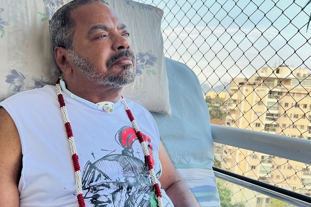 Esposa de Arlindo Cruz diz que sambista não responde mais a estímulos