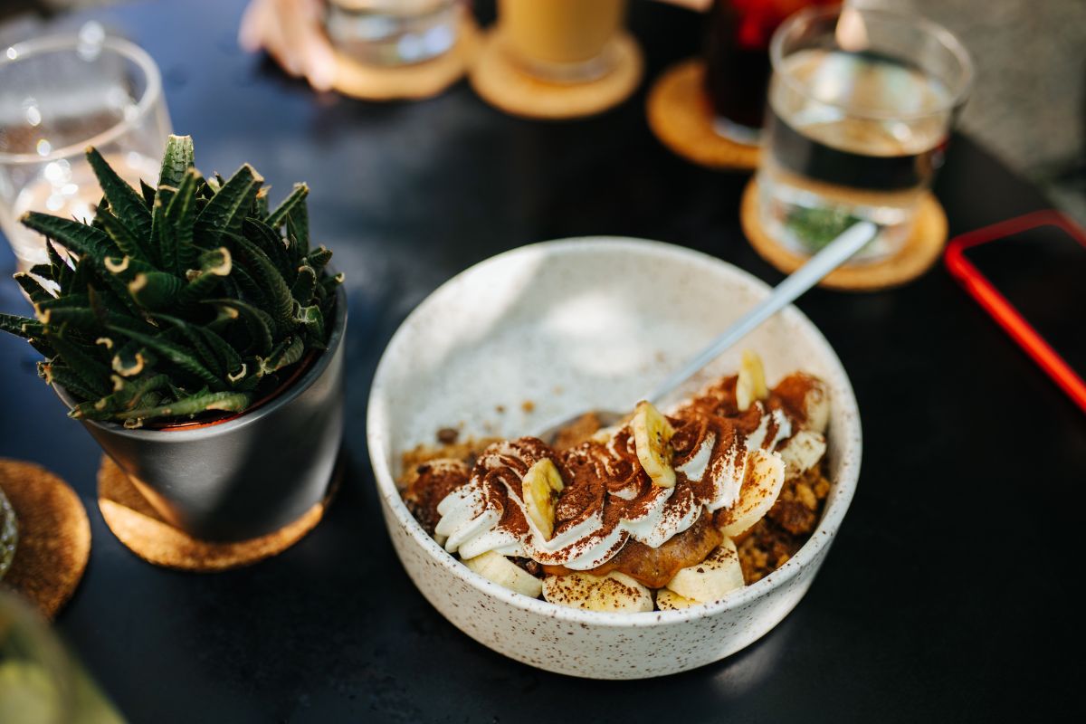 Panna cotta de banoffee