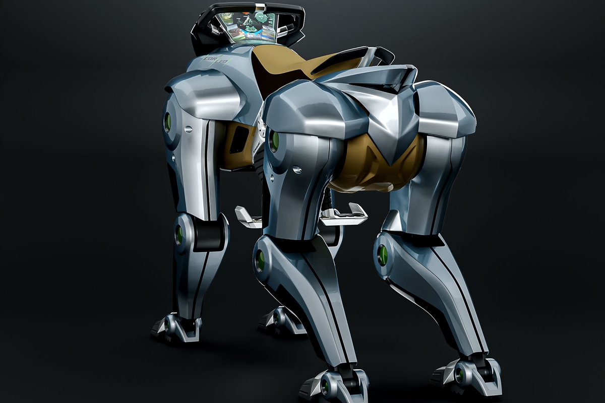 robô-cavalo Kawasaki