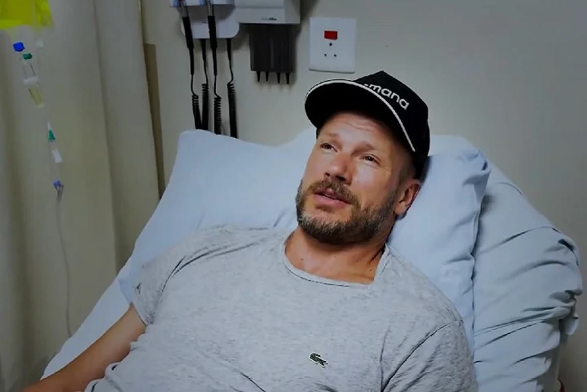 Rodrigo Hilbert sofre acidente na África do Sul e passa por cirurgia