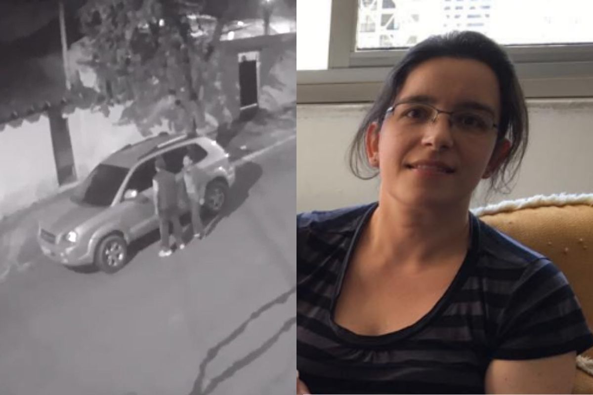 Polícia prende suspeito flagrado abandonando carro de professora morta