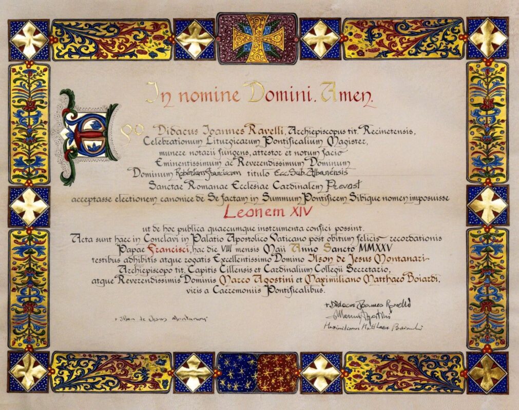 O Vaticano revelou os documentos que fizeram do Leo XIV solene porquê um papa.