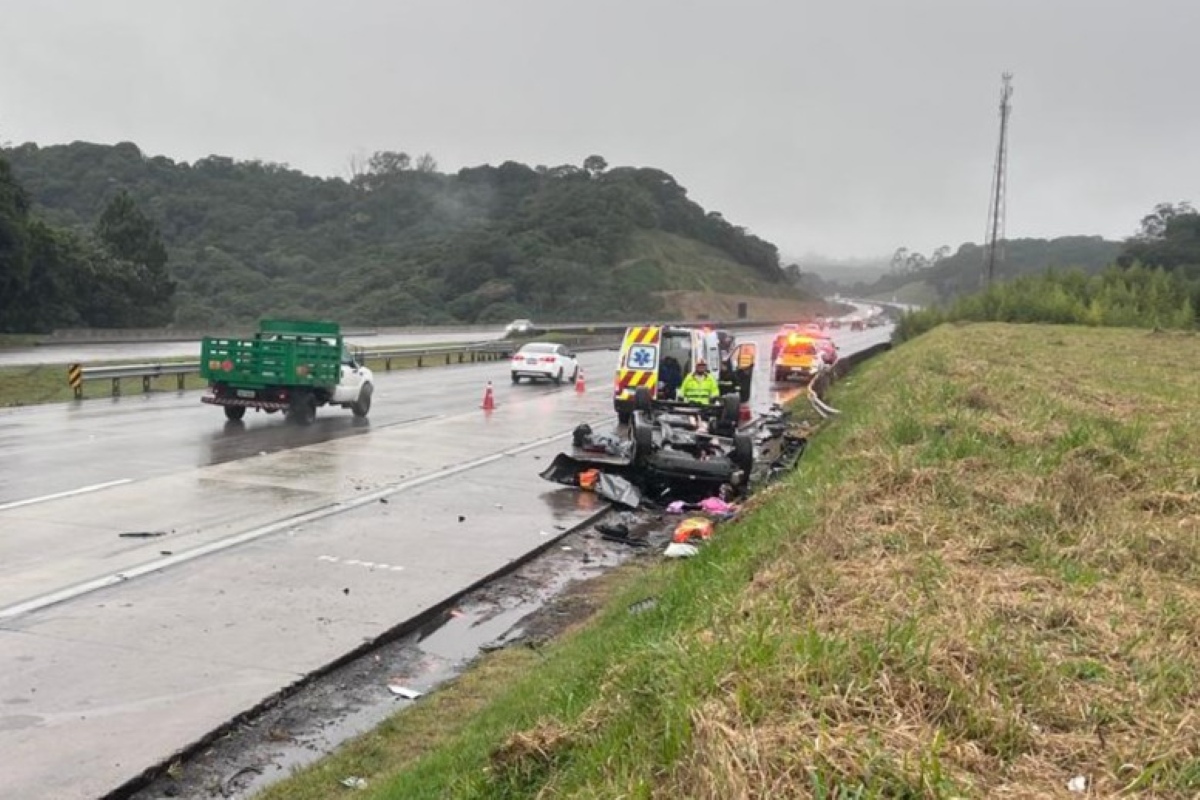 Acidente no Rodoanel deixa 4 mortos da mesma família e 1 ferido em SP