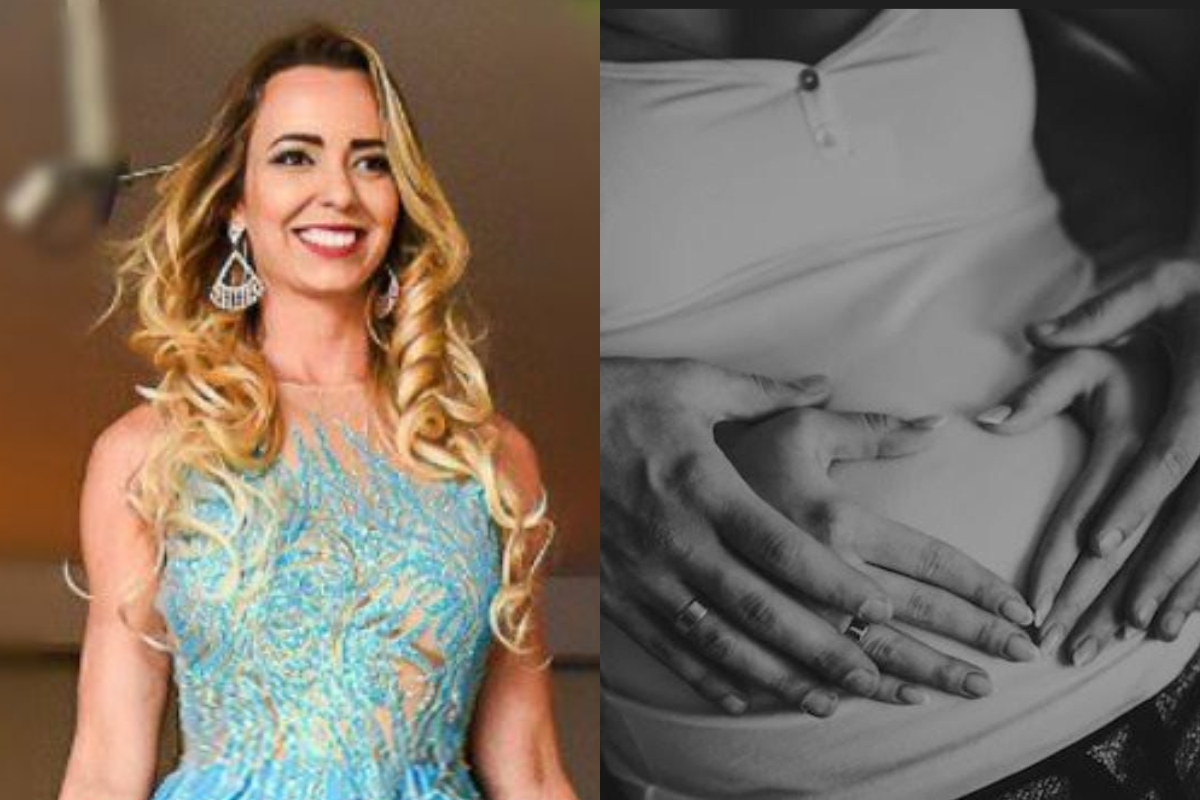 Ex-Miss Jessyka Laynne, que trava briga com ex-paquita, está grávida