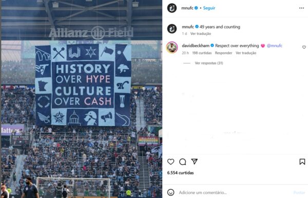 Foto colorida de post no instagram - metrópoles