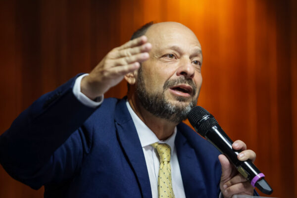 Presidente do INSS, Gilberto Waller Jr. concede entrevista coletiva frande INSS - Metrópoles