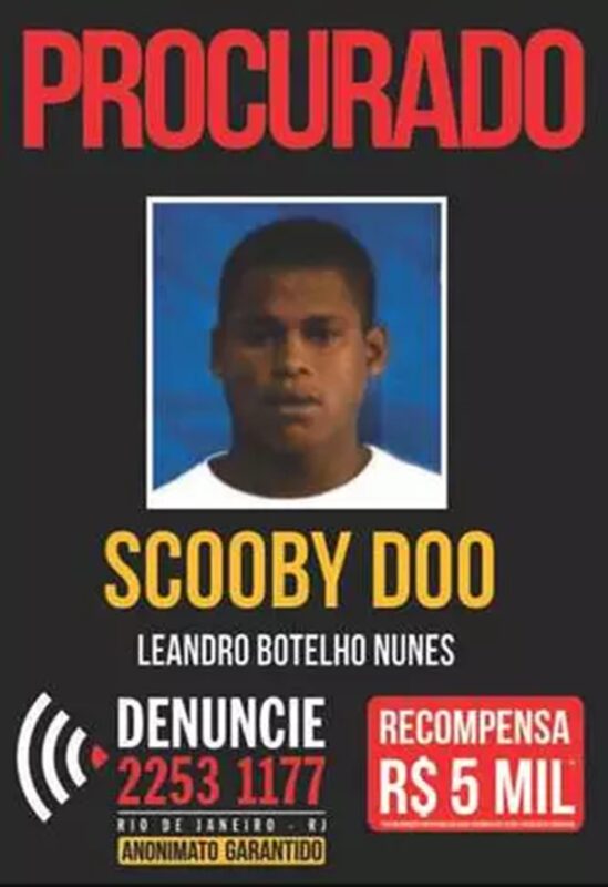 Cartaz de criminoso procurado