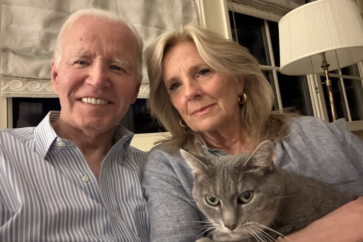 Imagem colorida de Joe Biden e Jill Biden - Metrópoles