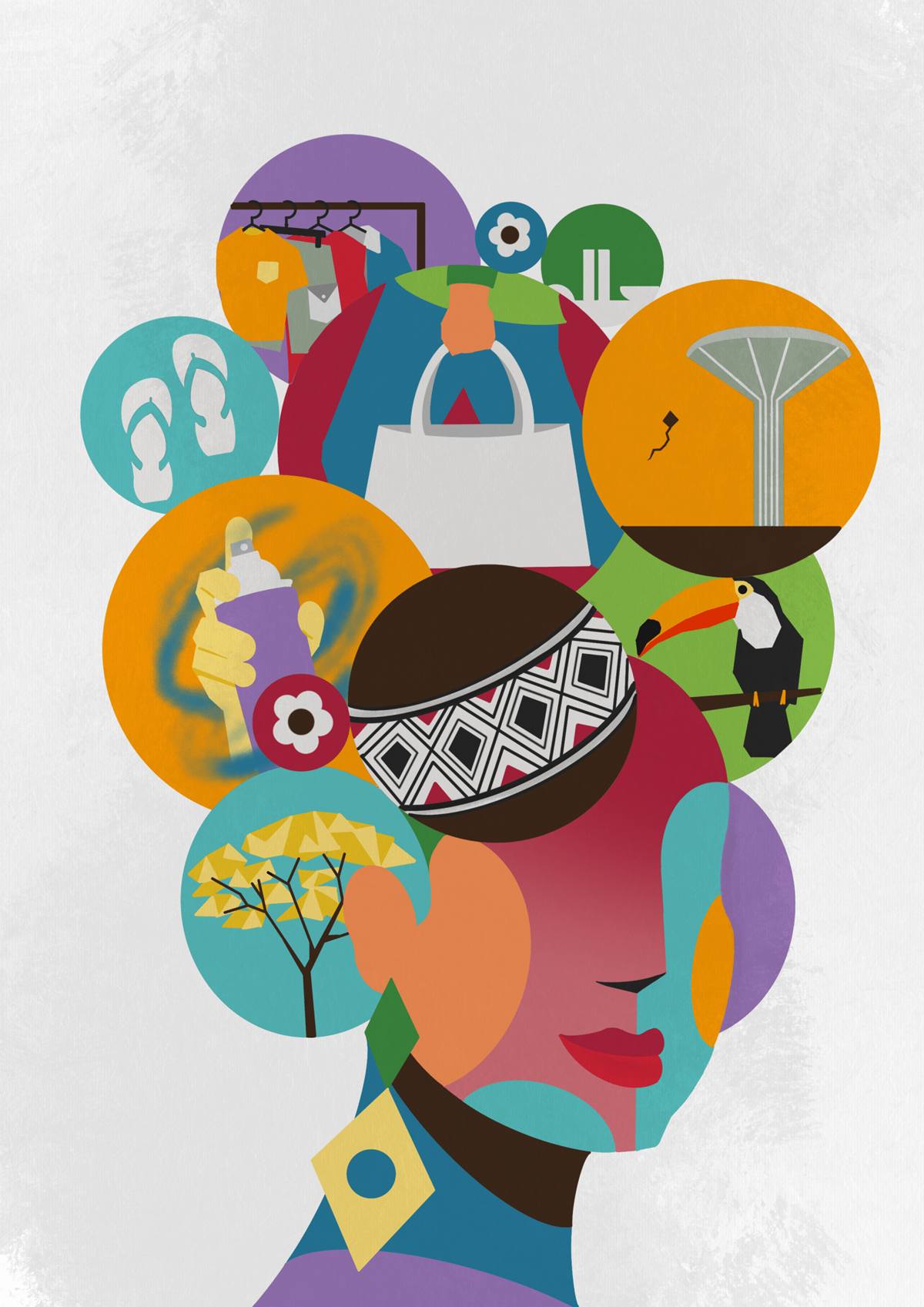Arte de Felipe Ferreira @flipsart_ para o Desafio MFDF 2025 - Metrópoles