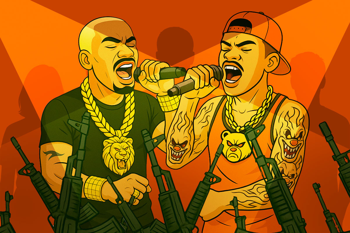 Como as facções usam MCs e bailes como armas de domínio e expansão