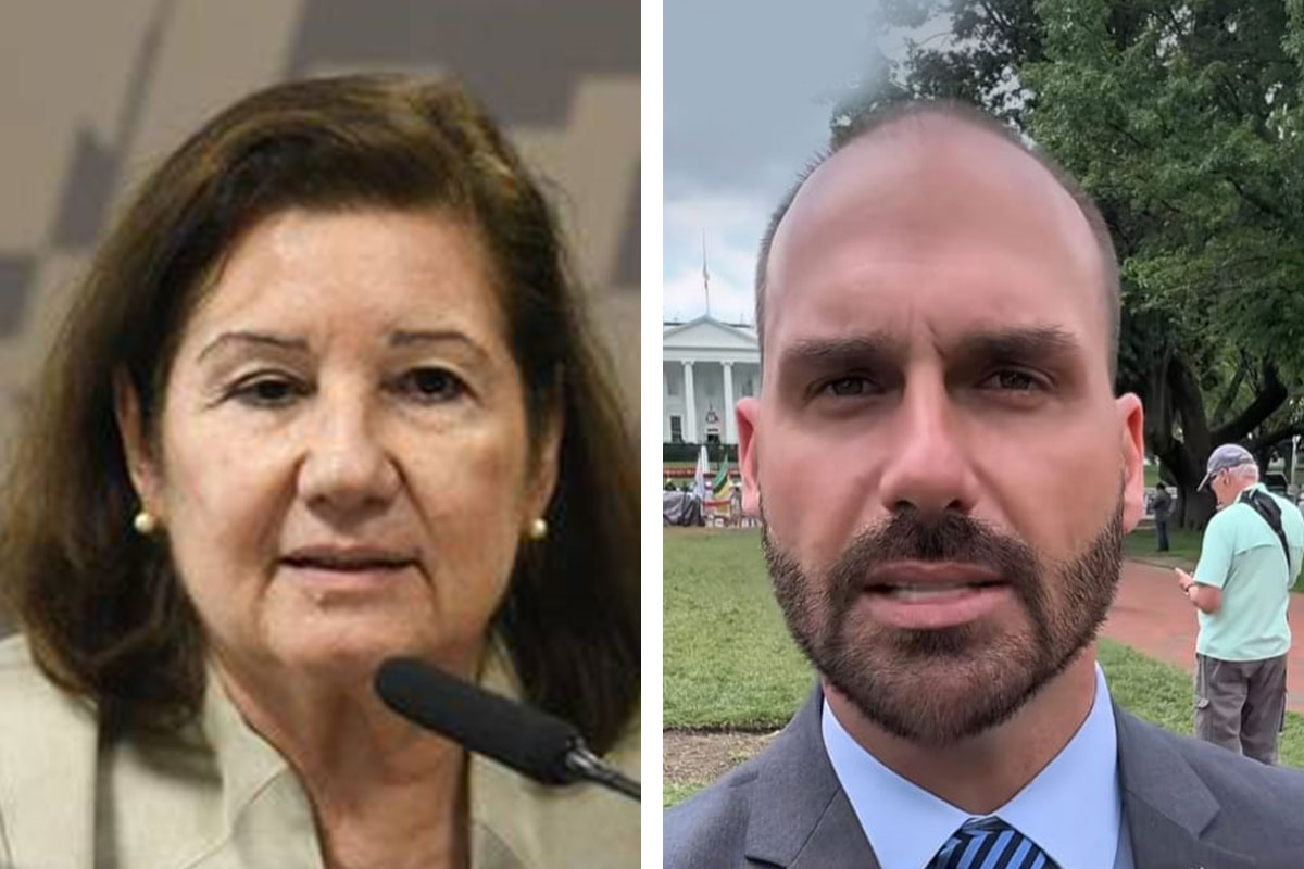 Embaixadora mergulha em missão anti-Eduardo e em apoio a Moraes