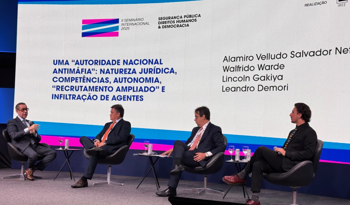Ao vivo: especialistas defendem a criação de órgão antimáfia
