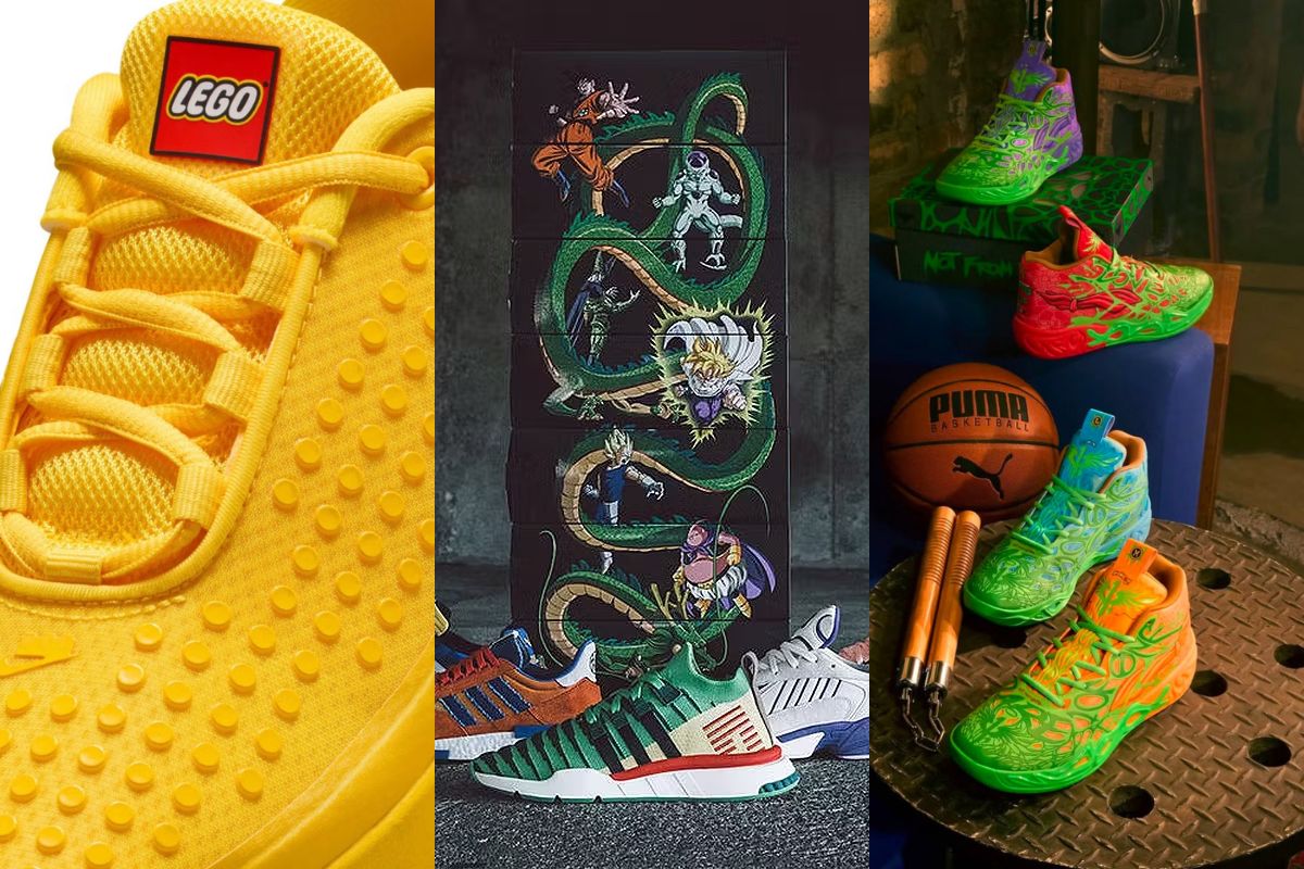 Sneakers nostálgicos: 4 collabs que vão alimentar sua criança interior