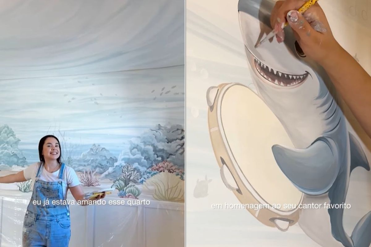 Carol Peixinho mostra decoração do quarto filho com Thiaguinho