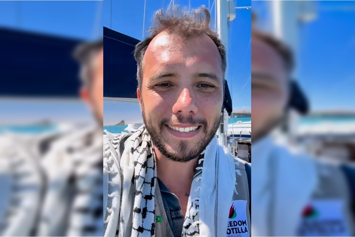 Barco em Gaza: Israel diz que brasiliense e Greta passaram por exames