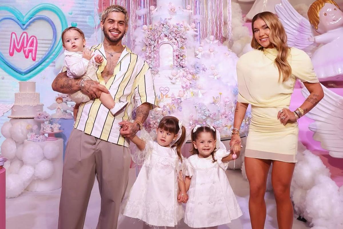 Veja detalhes da festa de Maria Alice, filha de Virginia e Zé Felipe