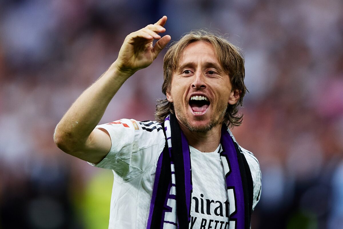 Milan sonha com a contratação de Modric para a próxima temporada
