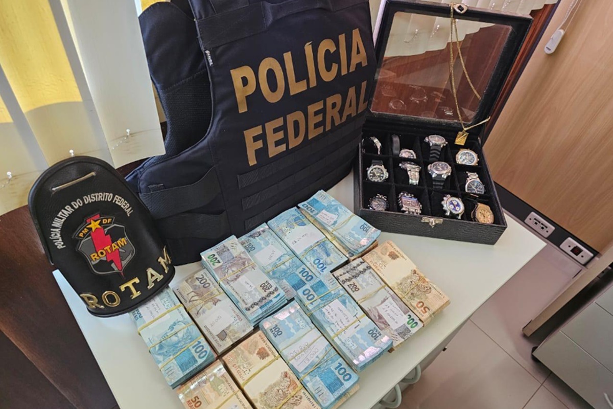 PF faz operação contra facção do DF que movimentou R$ 21 milhões