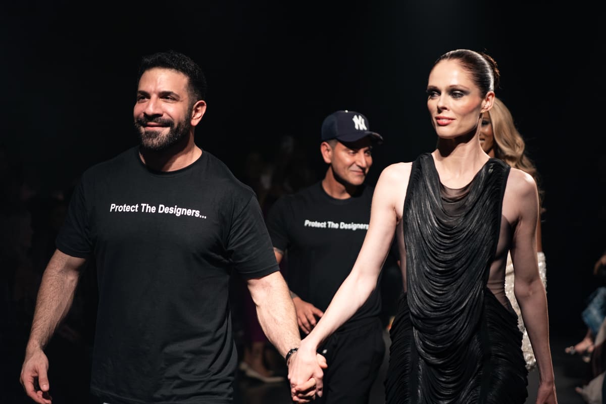 aavva fashion the event marca brasileira em dubai desfile Vincenzo Visciglia - metrópoles