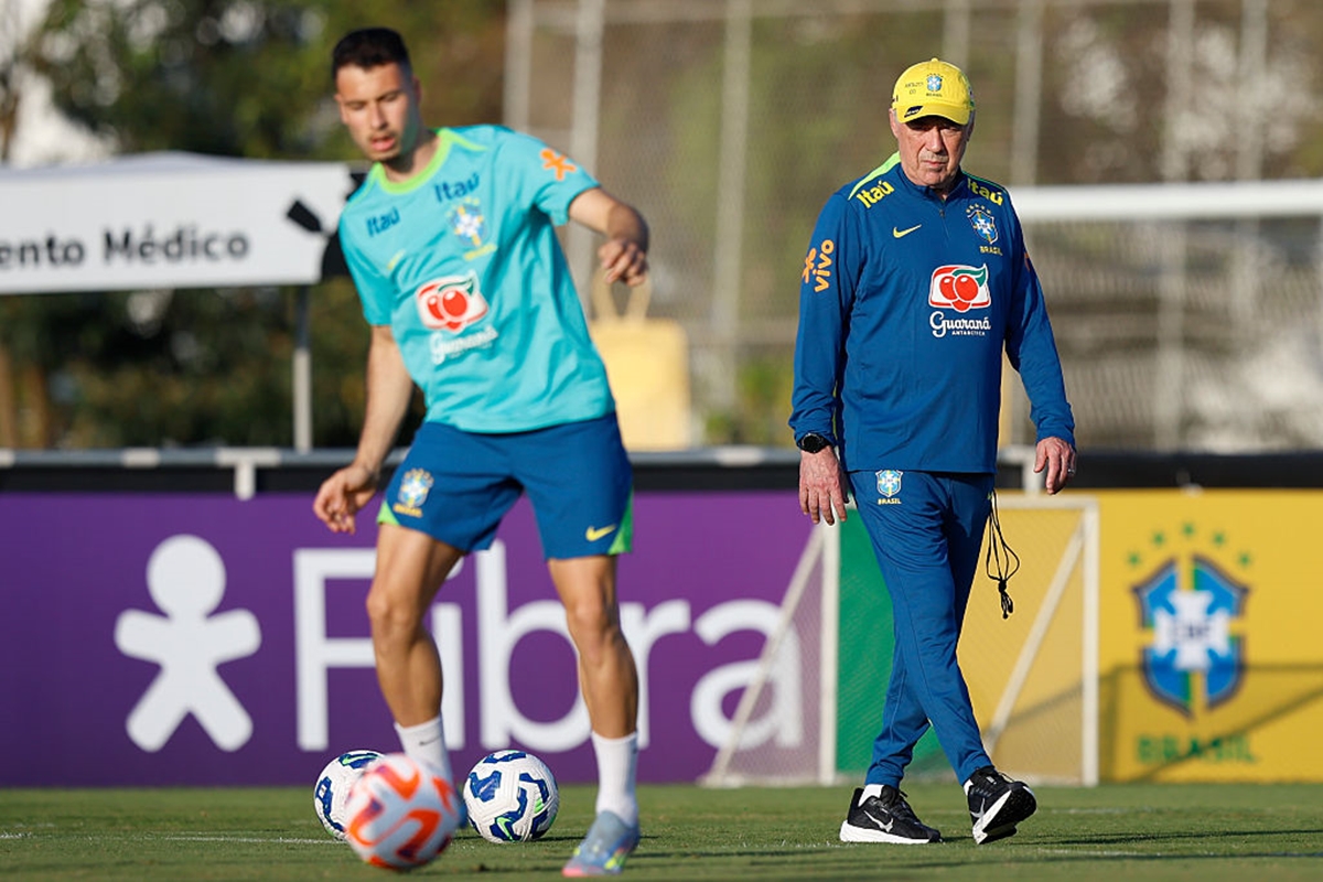 Chegou a hora! Ancelotti estreia no comando da Seleção Brasileira