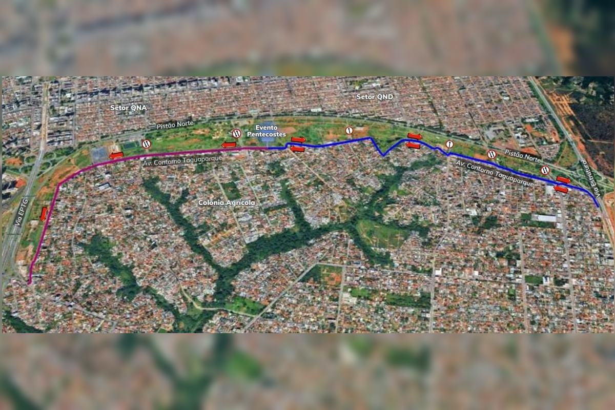 Mapa Pentecostes - Metrópoles
