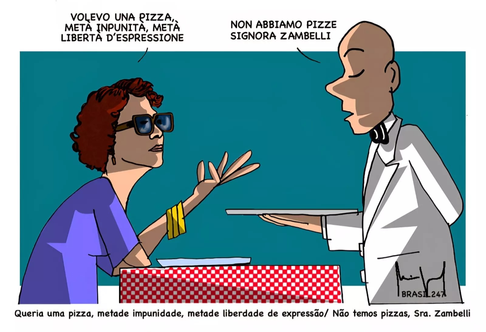 Charge do Miguel Paiva