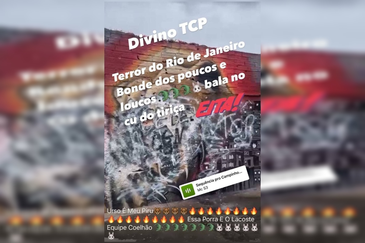 “Cadê o TCP que diz que é TCP?”: com fuzis, CV provoca facção rival