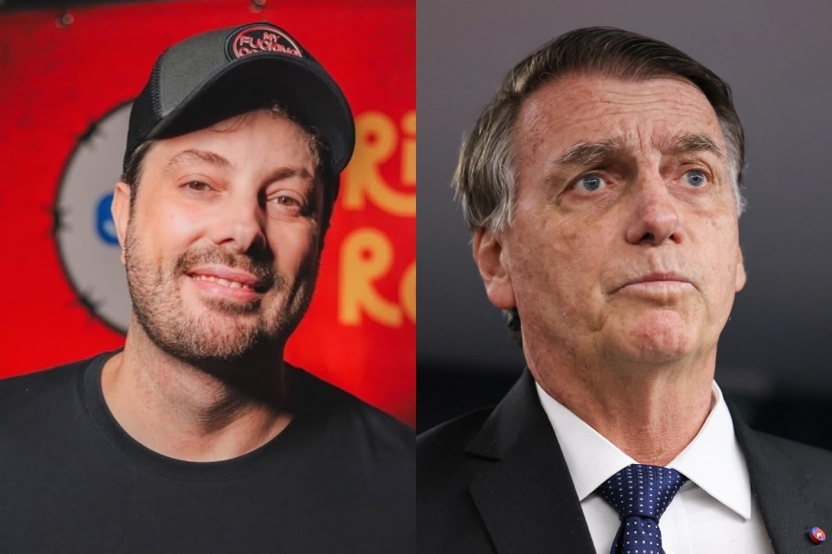 Danilo Gentili ataca e chama Jair Bolsonaro de “verme covarde”