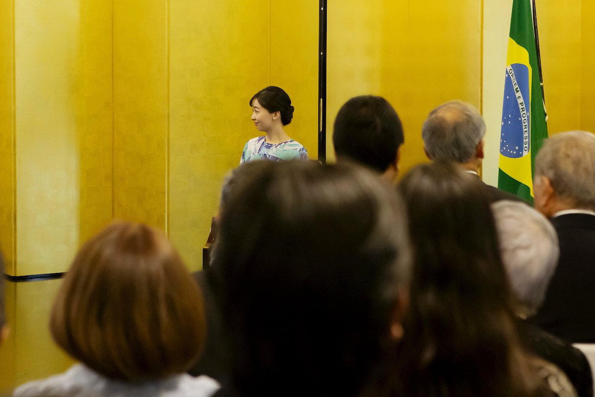 Evento para a princesa Kako do Japão na Embaixada do Japão - Metrópoles