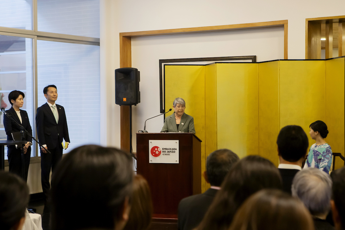 Evento para a princesa Kako do Japão na Embaixada do Japão - Metrópoles