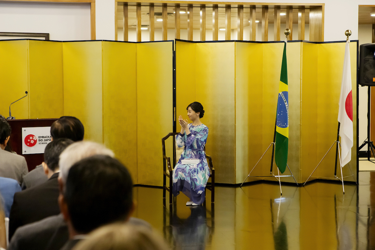 Evento para a princesa Kako do Japão na Embaixada do Japão - Metrópoles