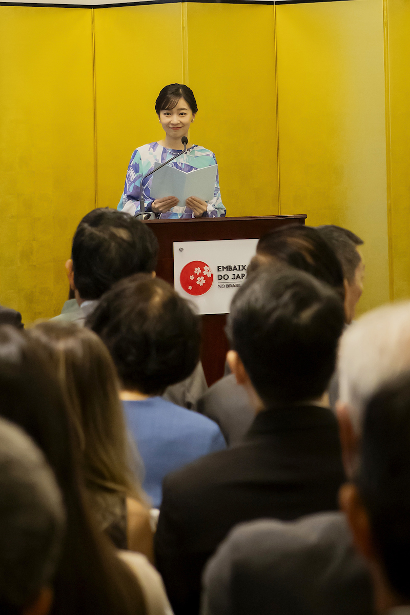 Evento para a princesa Kako do Japão na Embaixada do Japão - Metrópoles