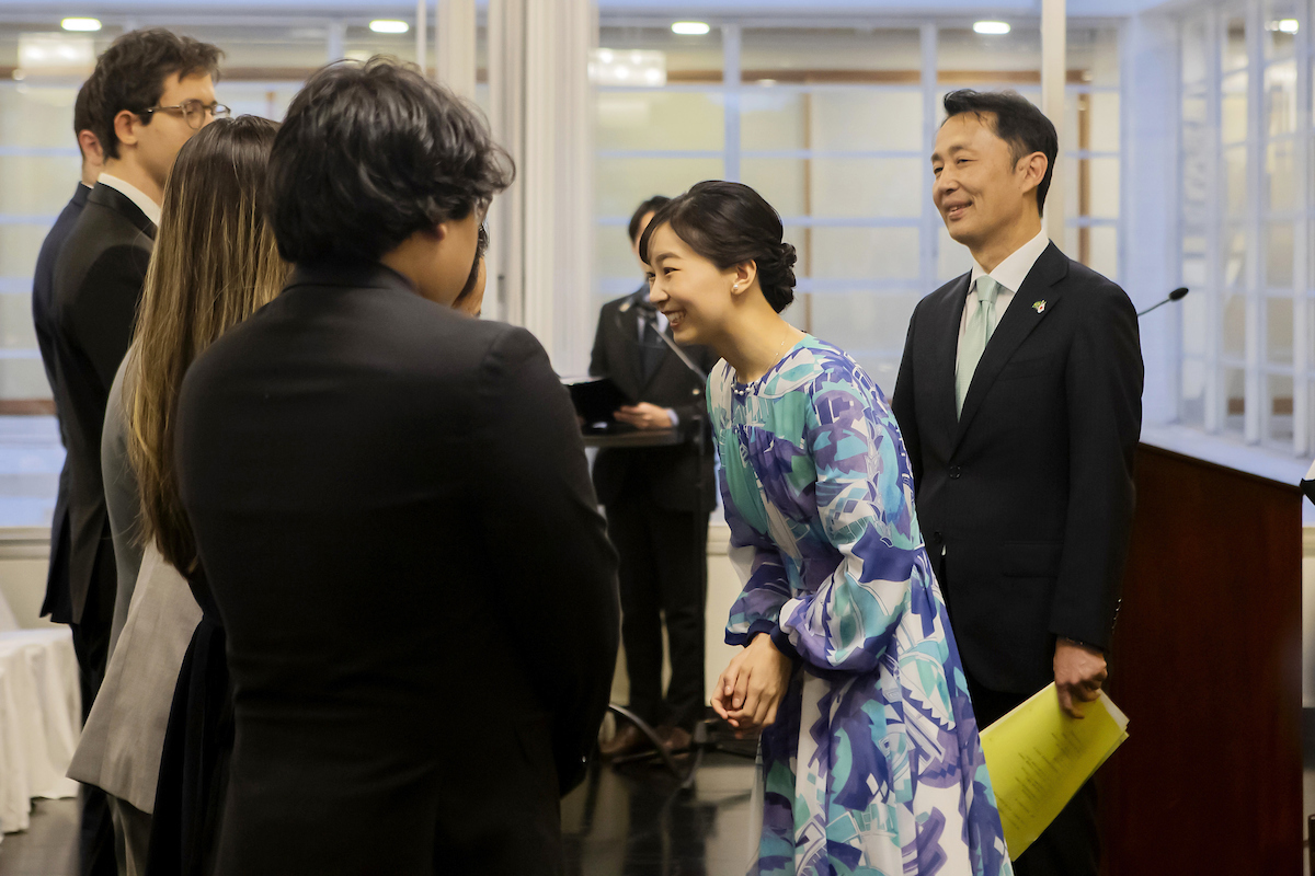 Evento para a princesa Kako do Japão na Embaixada do Japão - Metrópoles
