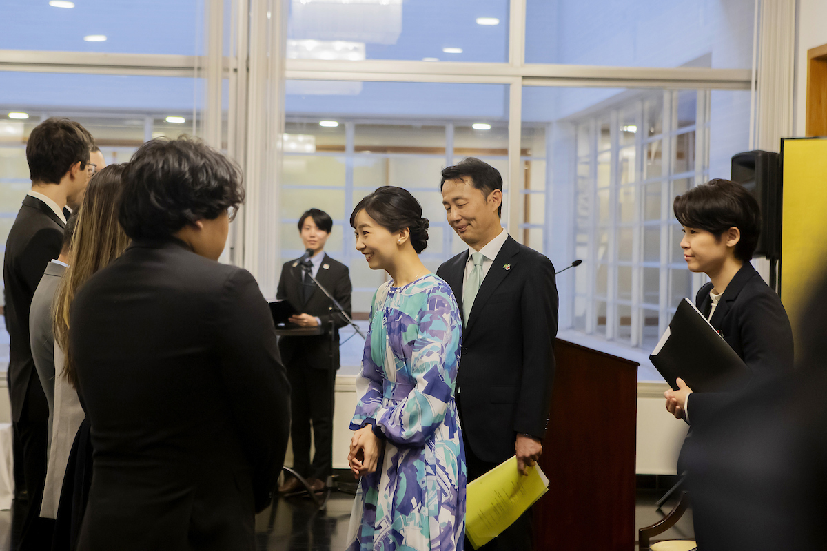 Evento para a princesa Kako do Japão na Embaixada do Japão - Metrópoles