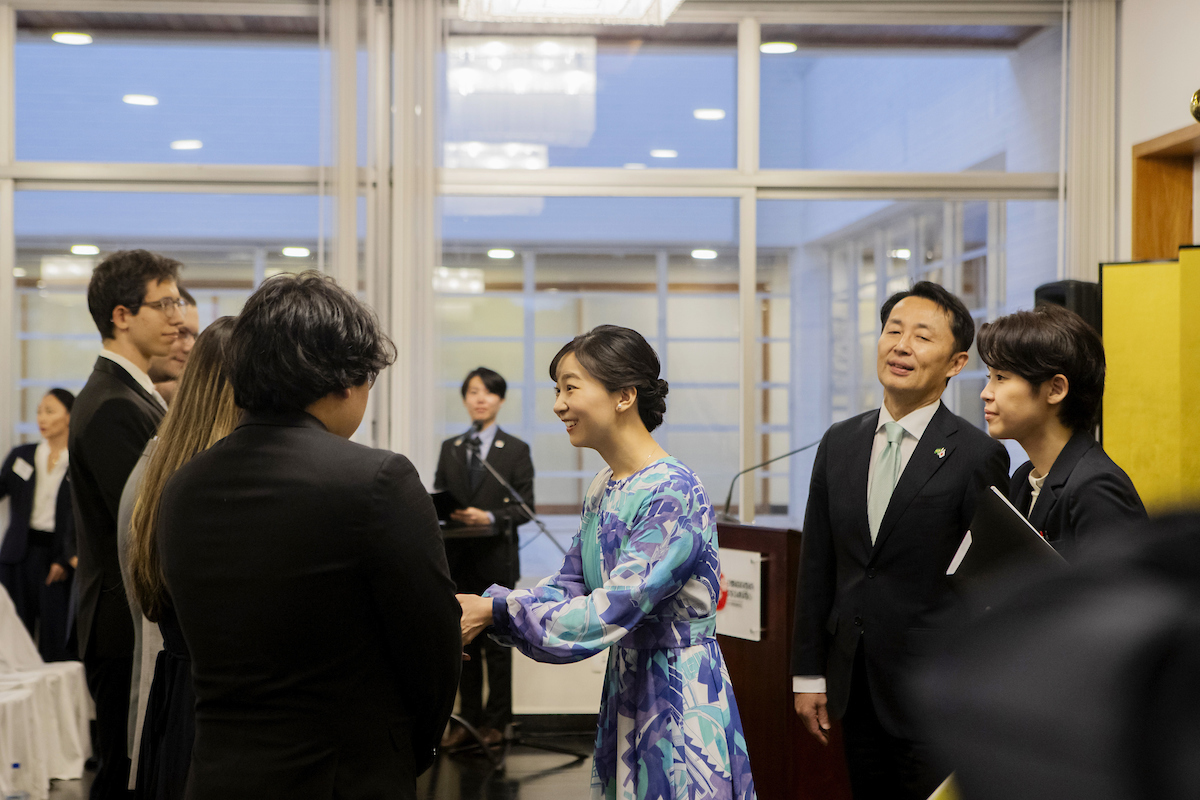 Evento para a princesa Kako do Japão na Embaixada do Japão - Metrópoles