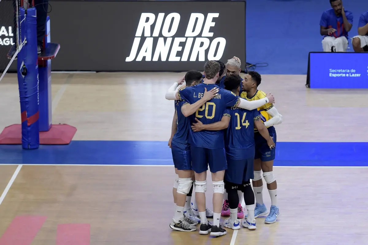 Vôlei masculino: Brasil perde para Cuba na Liga das Nações