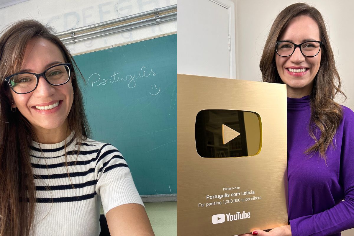 Português de milhões: professora deixa sala de aula e vira hit na web