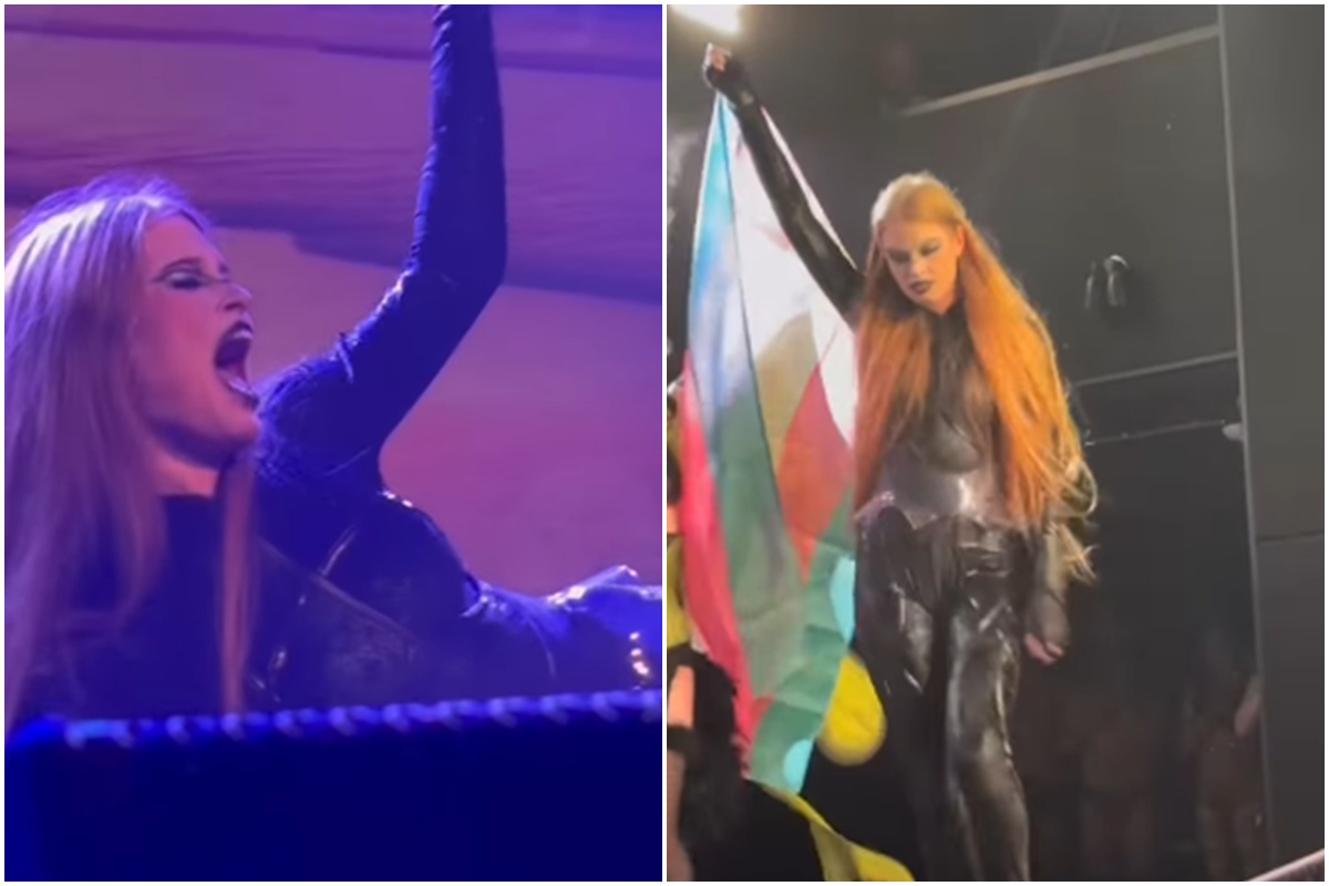Filha trans de Elon Musk estreia como drag em evento contra o governo