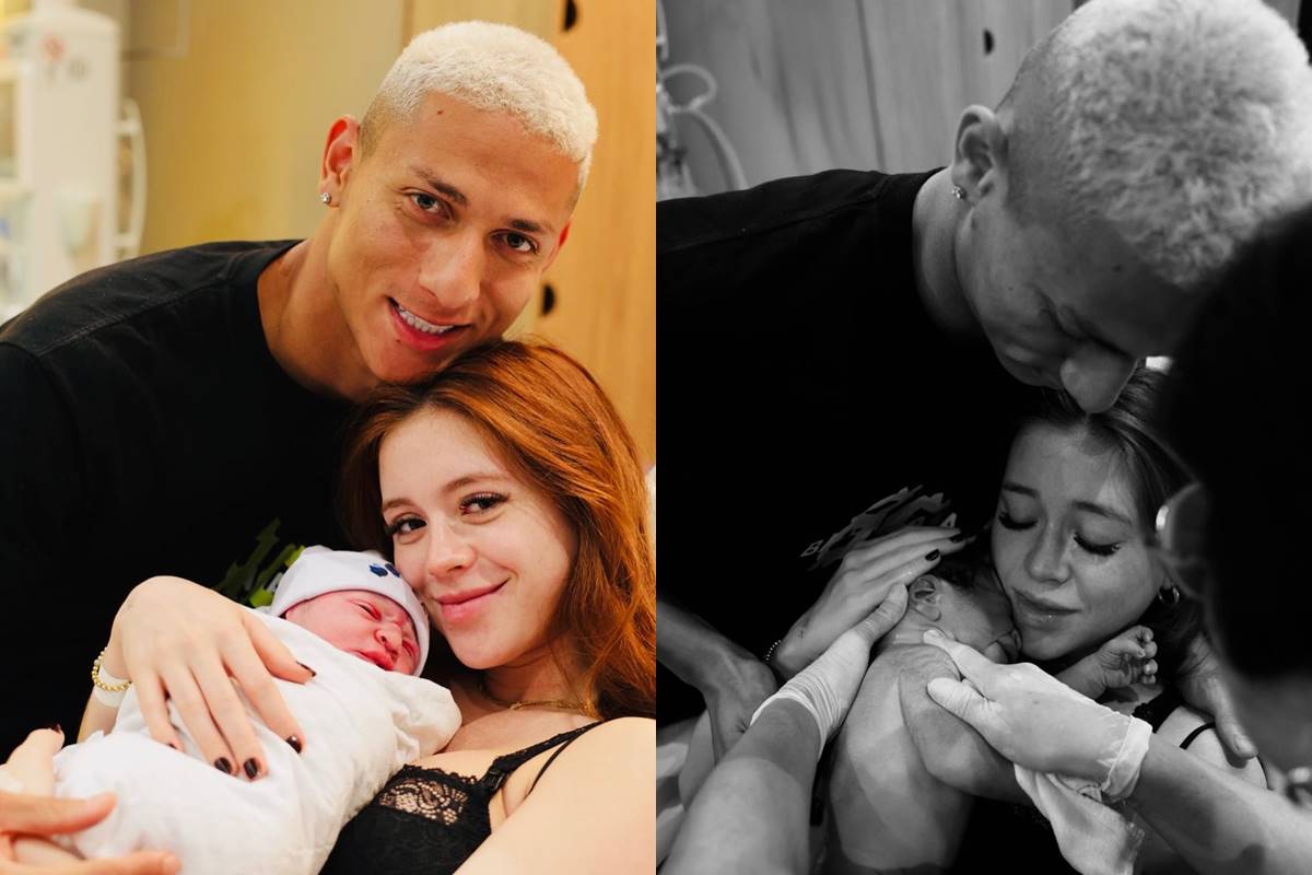 Nasce primeiro filho do atacante Richarlison: “Muita fofura”